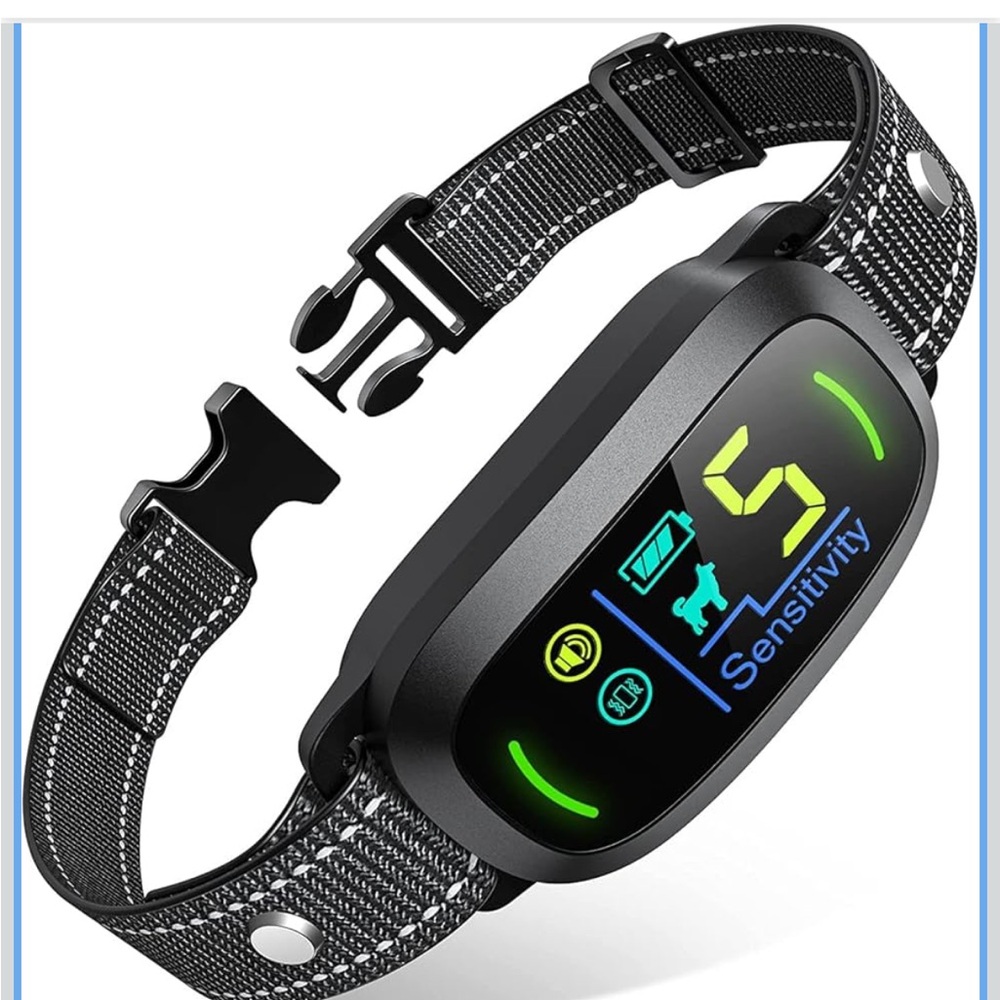 Smart Wearable Pet Training Collar - Black